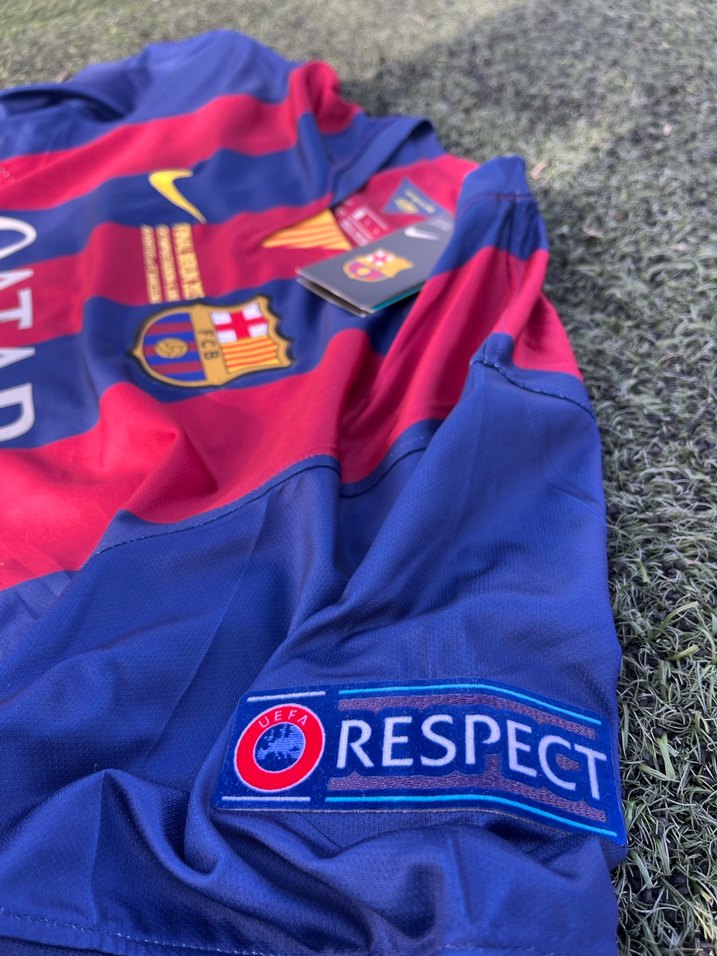 Barcelona ŞL Final Maç Forması L Beden - Görsel 4