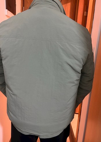 Yeşil Fermuarlı Erkek Spor Mont - Görsel 3