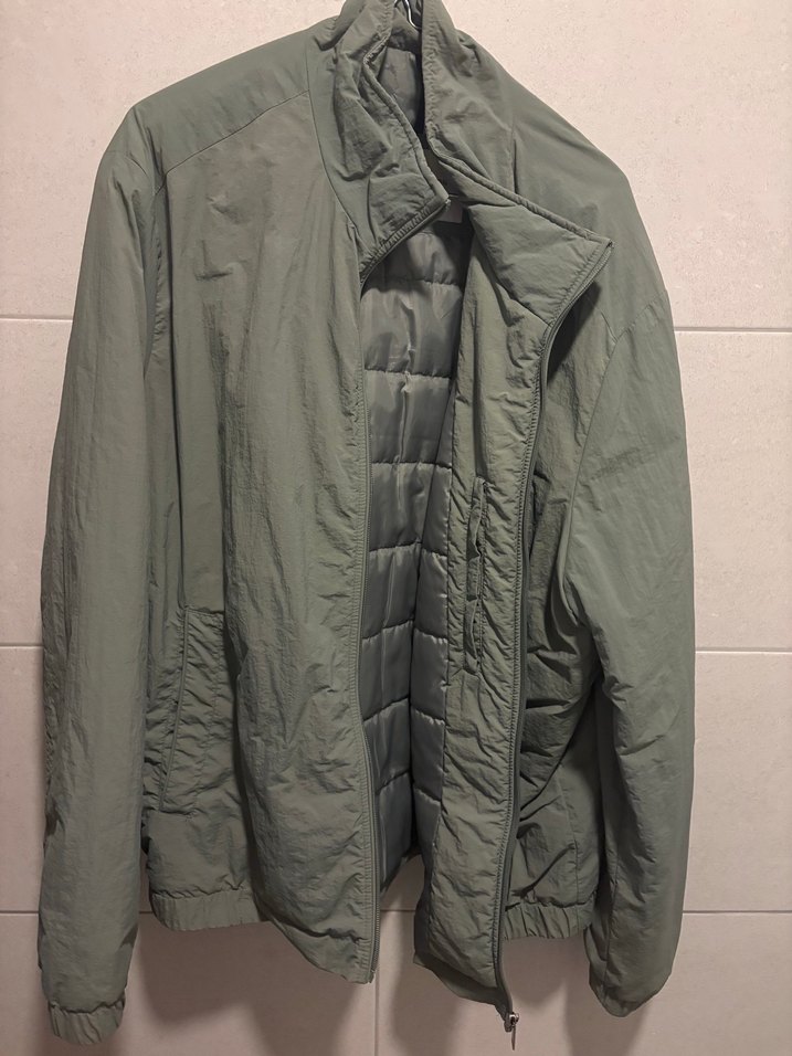 Yeşil Fermuarlı Erkek Spor Mont - Görsel 4