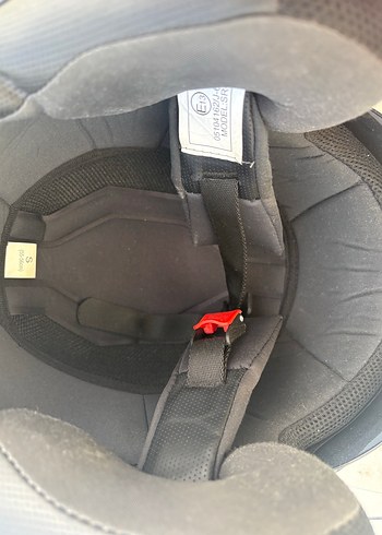 Siyah Kemerli Biker Motosiklet Kaskı - Görsel 8