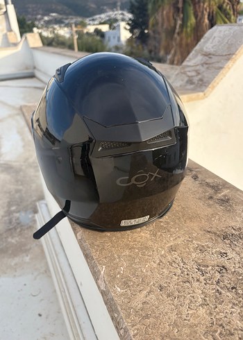 Siyah Kemerli Biker Motosiklet Kaskı - Görsel 6