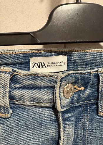 Kadın Mavi Dar Kesim Kot Pantolon - Görsel 2