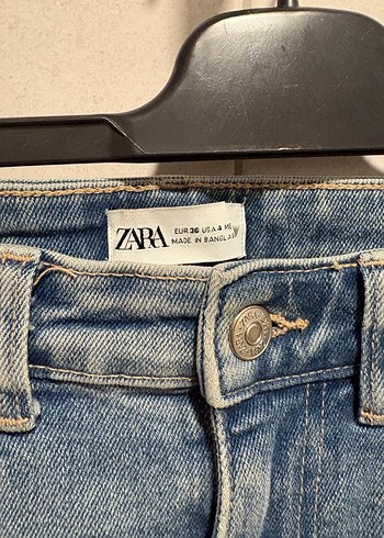 Kadın Mavi Dar Kesim Kot Pantolon - Görsel 3