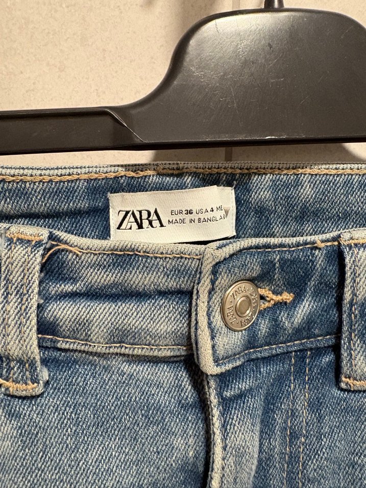 Kadın Mavi Dar Kesim Kot Pantolon - Görsel 2