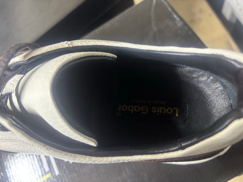 Beyaz Gri Bağcıklı Erkek Spor Ayakkabı - Görsel 4