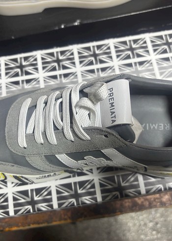 Gri Premiata Erkek Spor Ayakkabı - Görsel 2