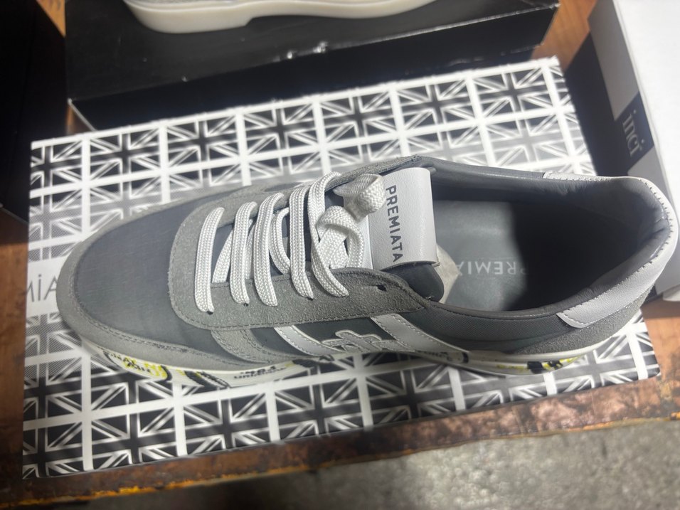 Gri Premiata Erkek Spor Ayakkabı - Görsel 2