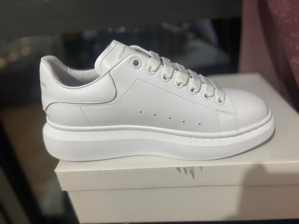 Beyaz erkek Spor Ayakkabı Stiletto Topuklu - Görsel 2