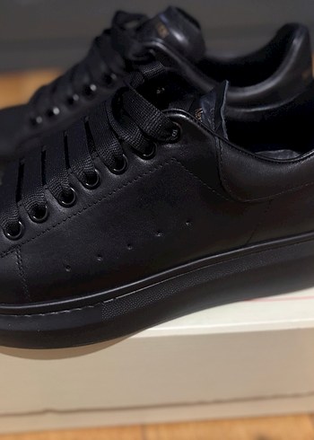 Siyah Erkek Sneaker Bağcıklı Spor Ayakkabı - Görsel 3