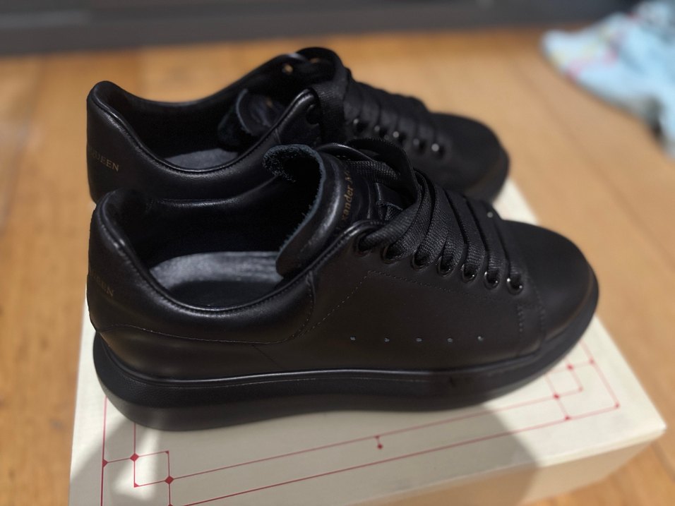 Siyah Erkek Sneaker Bağcıklı Spor Ayakkabı - Görsel 5