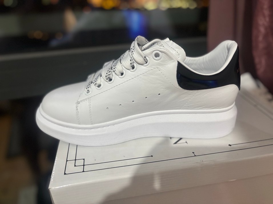 43 Erkek Beyaz Bağcıklı Spor Ayakkabı - Görsel 3