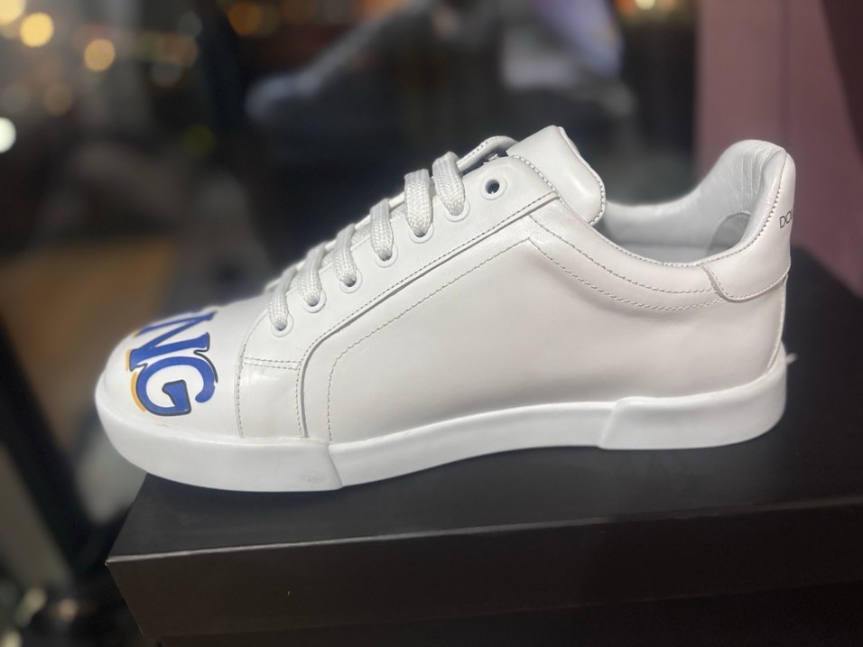 Dolce & Gabbana Beyaz Erkek Spor Ayakkabı - Görsel 2