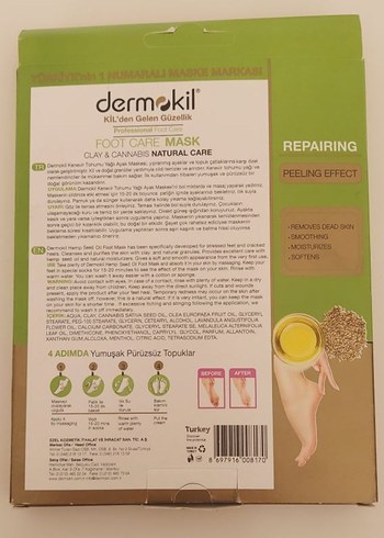 Dermokil Ayak Maskesi Yoğun Bakım - Görsel 4
