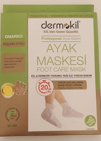 Dermokil Ayak Maskesi Yoğun Bakım - Görsel 3