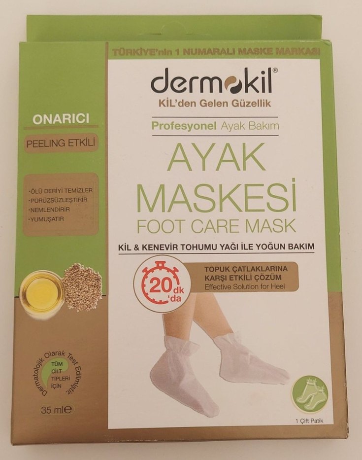 Dermokil Ayak Maskesi Yoğun Bakım - Görsel 3