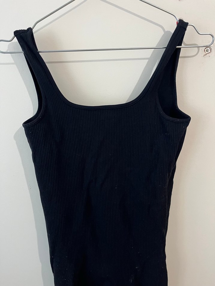 Siyah Askılı Tulum - Görsel 2