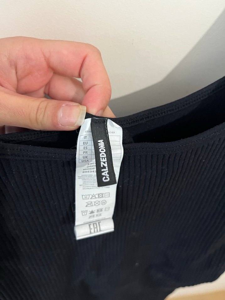 Siyah Askılı Tulum - Görsel 3