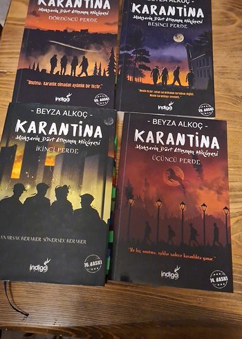 Beyza Alkoç'tan Karantina Serisi - 4 Kitap.