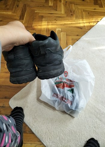 Siyah Erkek bot Ayakkabı Bağcığıkli - Görsel 3