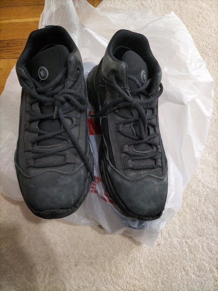 Siyah Erkek bot Ayakkabı Bağcığıkli - Görsel 2