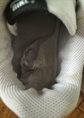 Beyaz Düz Tabanlı Kadın erkek Spor Ayakkabı - Görsel 3