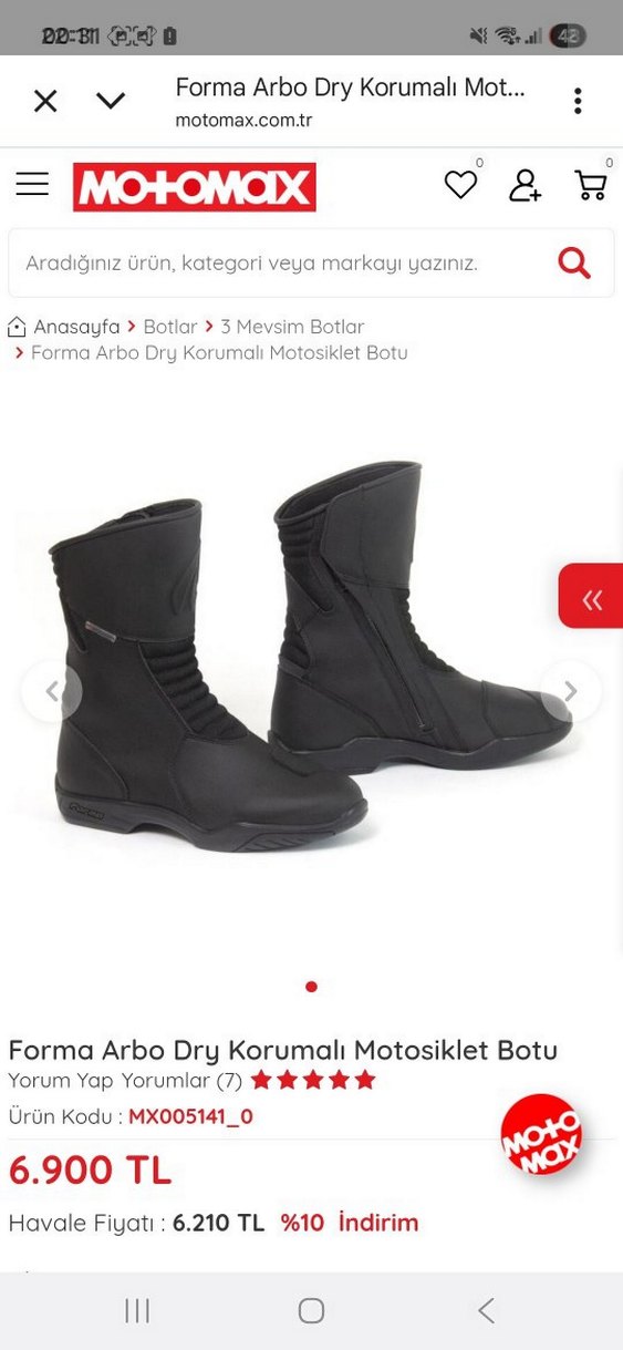 Forma kadın MOTOR BOTU - Görsel 3