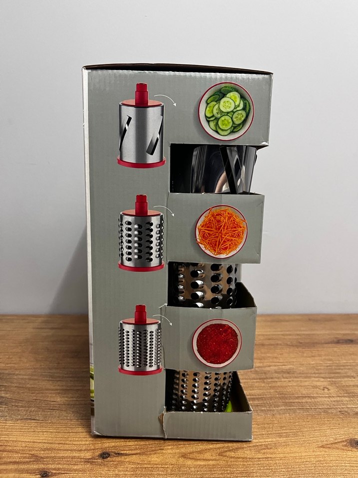 Wenken Dönerli Rende Beyaz-Gri - Görsel 3