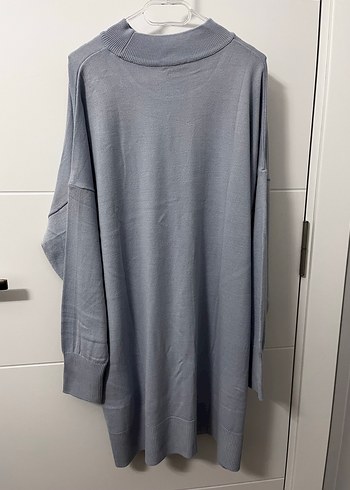 Bebe mavi Kadın Uzun Kollu Triko Sweatshirt tepe mavi - Görsel 2