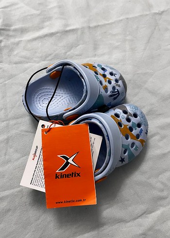 Erkek Çocuk Mavi Kaydırmaz Bantlı Terlik - Görsel 2