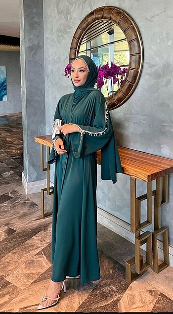 Şal abaya şık takım