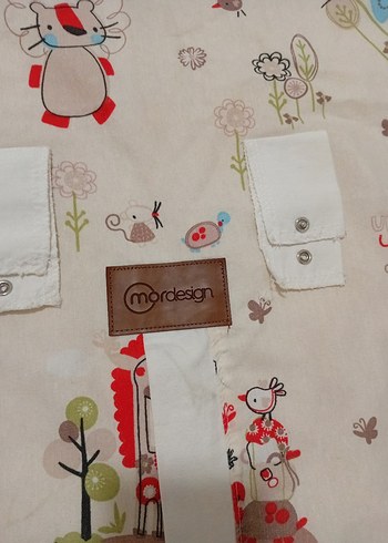 Baskılı bebek puset örtüsü - Görsel 5