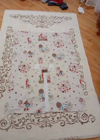 Baskılı bebek puset örtüsü - Görsel 2