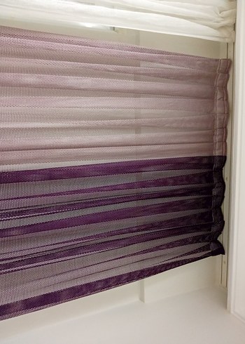 Mor Modern fon perde - Görsel 2