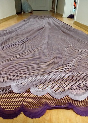 Mor Modern fon perde - Görsel 7