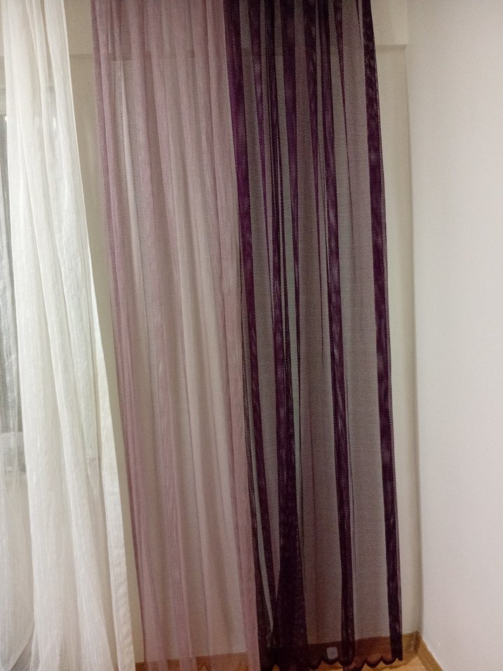 Mor Modern fon perde - Görsel 5