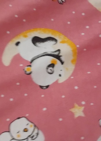 Kız Bebek Fermuarlı Pembe Desenli Tulumu - Görsel 5