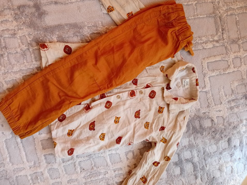 Uzun Kollu Düğmeli Erkek cocuk - Görsel 2