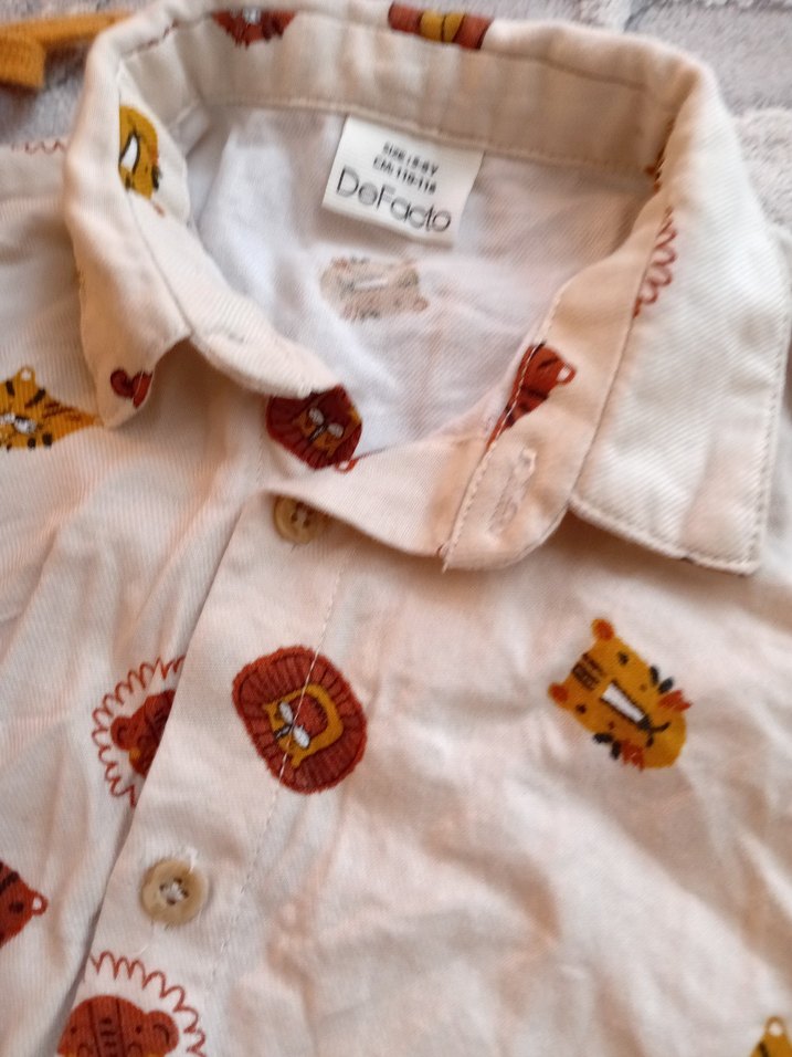 Uzun Kollu Düğmeli Erkek cocuk - Görsel 3