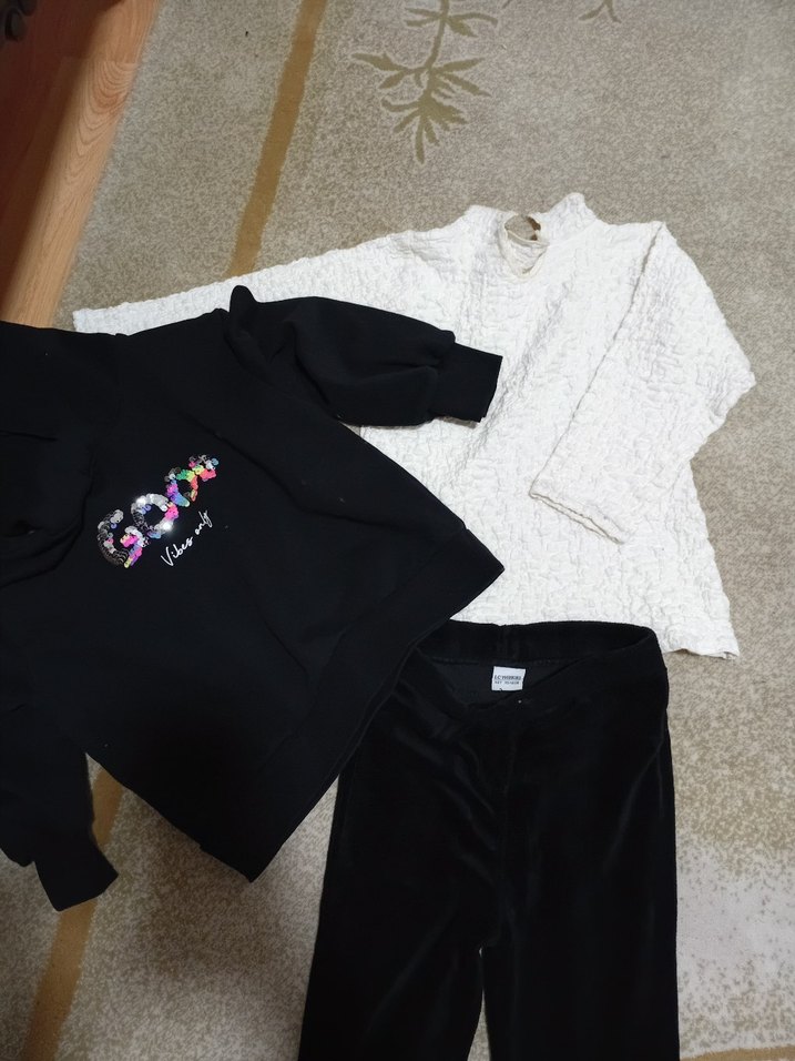 toplu kiz çocuk kıyafet 7 parça - Görsel 2