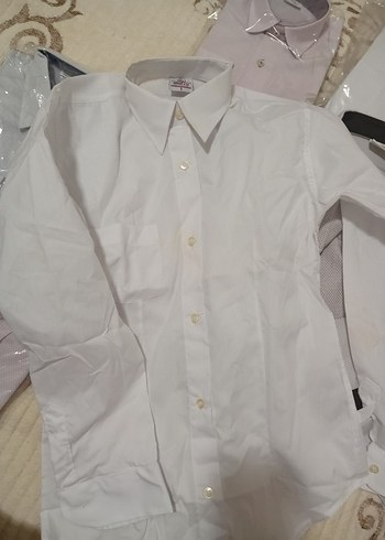 Erkek çocuk gömlek kol detayli sık - Görsel 10