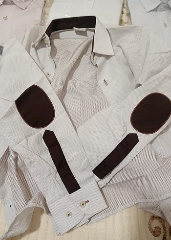 Erkek çocuk gömlek kol detayli sık - Görsel 2