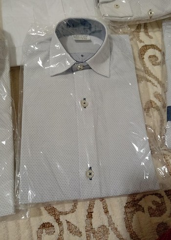 Erkek çocuk gömlek kol detayli sık - Görsel 4