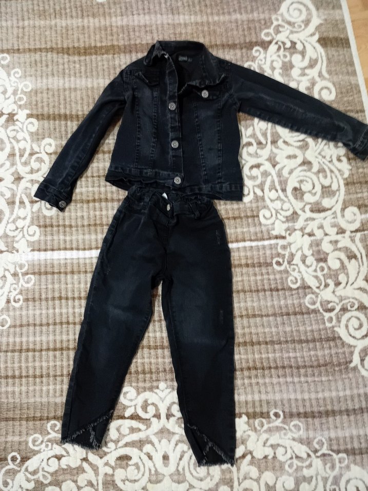 Kot ceket kot pantolon - Görsel 3