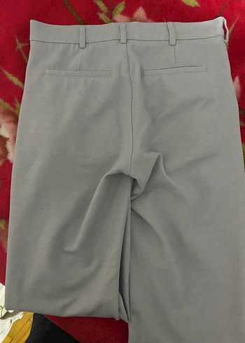 Gri Rahat Kesim Erkek Kumaş Pantolon - Görsel 2