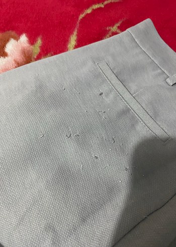 Gri Rahat Kesim Erkek Kumaş Pantolon - Görsel 3