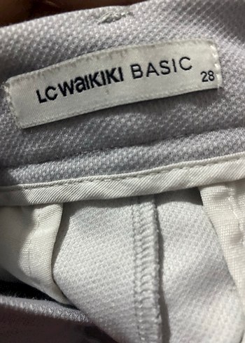 Gri Rahat Kesim Erkek Kumaş Pantolon - Görsel 5