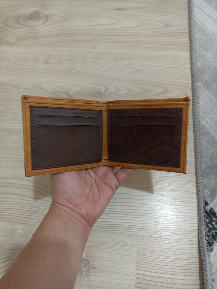 Klasik Kahverengi Erkek Cüzdanı - Görsel 2