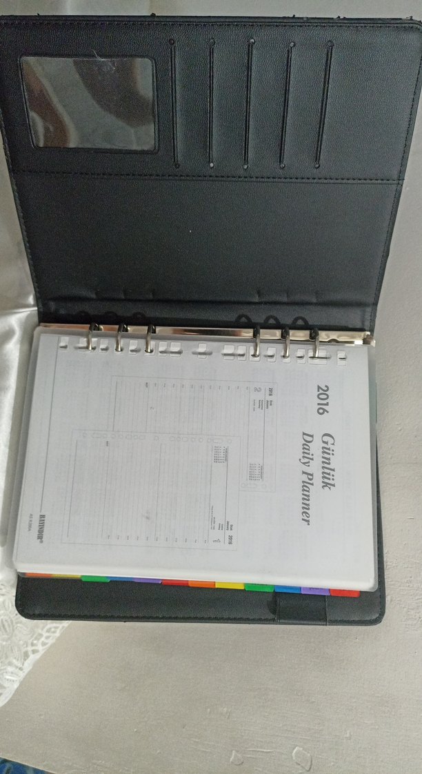 Çok Renkli Sekmeli Planlayıcı - Görsel 2