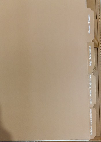 Parlak Kahverengi Planlayıcı Ajanda - Görsel 4