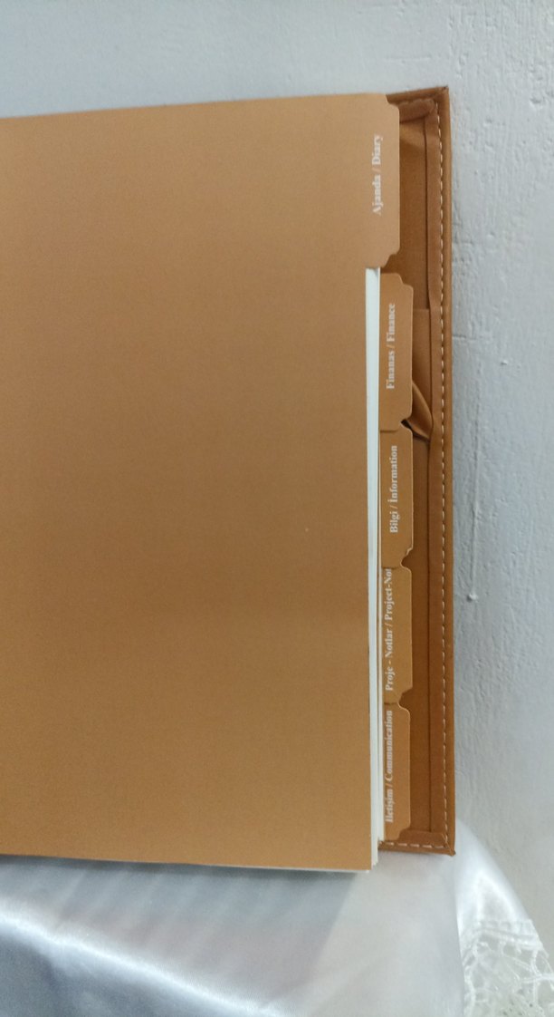 Parlak Kahverengi Planlayıcı Ajanda - Görsel 3